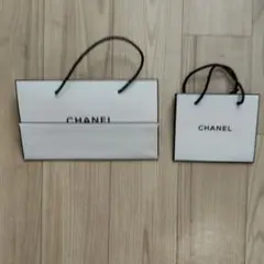 CHANEL ホワイトショップ袋 セット