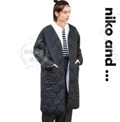 ニコアンド nico and... リバーシブル ボア コート【新品】