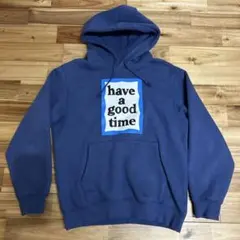 have a good time パーカー Mサイズ 黒 青 have a good time パーカー M ネイビー - メルカリ