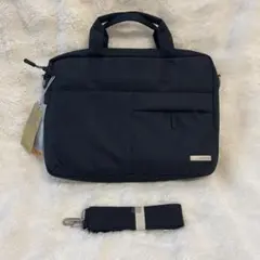 新品 タグ付 BESTCHOI ビジネスバッグ パソコンバッグ ブラック 多収納