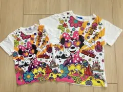 【最終お値下げ】ディズニーリゾート ミニー Tシャツ 90cm、120cmセット