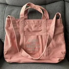 梨花さん MAISON DE REEFUR ピンク トートバッグ【美品】