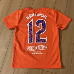 アルビレックス新潟 12番 シャツ キッズ130cmユニフォームサポーター