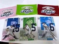 【即購入可❣️】獅子まんま　2025 ステッカー　カード