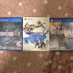 PS4 ゲームソフト 3本まとめ売り