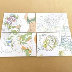 m*i様 鬼滅の刃　刀鍛冶の里編　絵巻カフェ　原画ポストカード 空喜