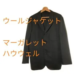MARGARET HOWELL ウールジャケット ブラックのサムネイル