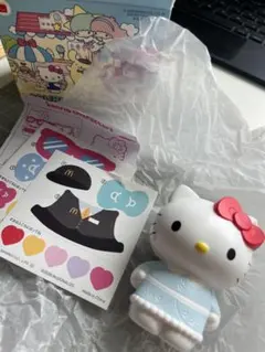 ハローキティ フィギュア シール付き
