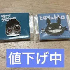 ジブリがいっぱいピンズ2個セット (トトロ、ラピュタロボット兵)