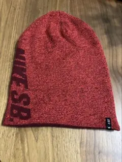 ナイキ NIKE ニット帽 メンズ SB リバーシブル ライトレッド
