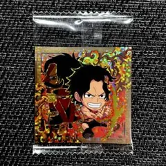 ONEPIECE 大海賊シールウエハースLOG.12 SP エース ①