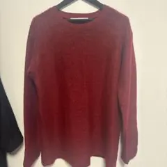 JOHN LAWRENCE SULLIVAN モヘア混　ニット　レッドのサムネイル