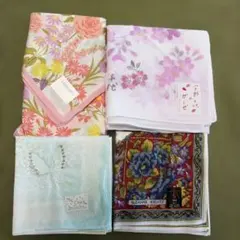 ハンカチ 4枚セット renoma 宇野千代 他のサムネイル