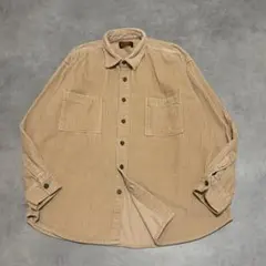 극태축 90~00s FADED GLORY 코듀로이 셔츠 L 베이지