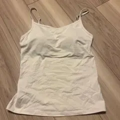 UNIQLO キャミソール　ブラトップ　アイボリー