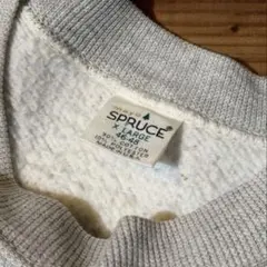 60s SPRUCE グレー L ラグランスリーブトレーナー