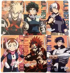 【非売品】ヒロアカ 決意の朝 animate特典 カード コンプリートセット