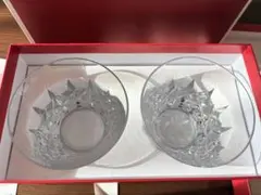 Baccarat クリスタル酒器 2個セット 2025年記念