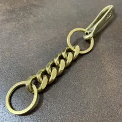 vintage BRASS キーチェーン USA製 ブランクキー キーホルダー - メルカリ
