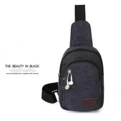 ショルダーバッグ スポーツバック ボディバッグ ブラック