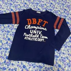 着用3〜4回　ダブルビー　カットソー　ネイビー