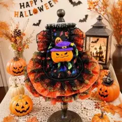 ハンドメイド♡犬服 ハロウィンの3段フリルキャミワンピース - メルカリ