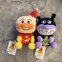 【新品】アンパンマンぬいぐるみセット〜クリスマスver〜
