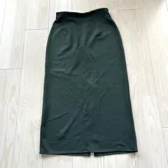 UNIQLO タイトスカート　ダークグリーン　Mサイズ