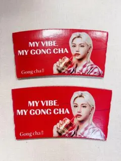 Gong cha Stray Kids 2点セット Felix
