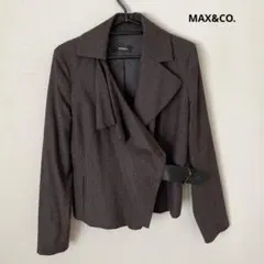 MAX&CO. ブラウン　テラードジャケット　ベルトのサムネイル