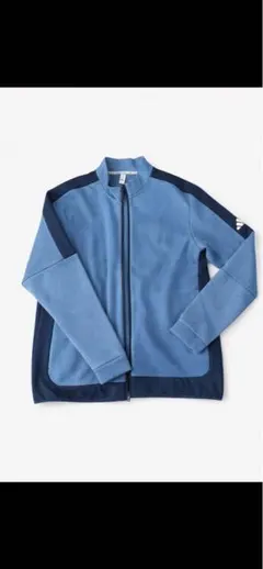 adidas ジップアップジャケット ブルー