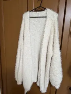 フワフワ カーディガン 長袖
