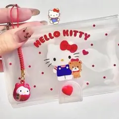 【新品未使用】 ハローキティ クリアケース