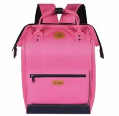 Hp hope リュック バックパック マザーバッグ 大開口設計 ピンク