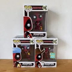 Funko pop デッドプール POP!フィギュアセット