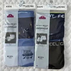 【6483】100cm 男児　ブリーフ　2枚組　2点セット　新品
