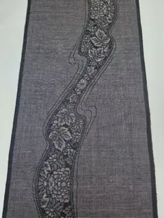 【24時間以内発送】着物 大島紬 7マルキ 泥染め 洗い張り 着分 正絹