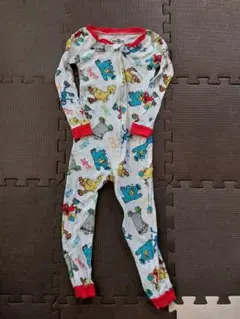 値下げ　セサミストリート パジャマ 4T　エルモ　クッキーモンスター