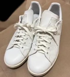 美品　adidas スタンスミス メンズ 28cm ホワイト×グレー