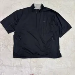 NIKE GOLF 半袖ベスト ウインドブレーカー XL ブラック
