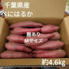 25 難あり　千葉県産　べにはるか　さつまいも　Mサイズ　約4.6㎏