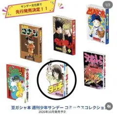 豆ガシャ本 週刊少年サンデー コミックスコレクション