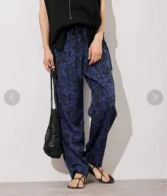 JOURNAL STANDARD relume バイカラーフラワーイージーパンツ