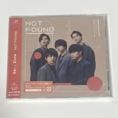 SexyZone NOT FOUND 通常盤