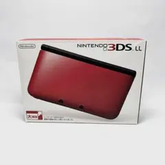 ☆未使用品☆極美品ニンテンドー3DS LL レッド×ブラックメーカー生産