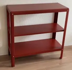 リユースのサカイ東金店 IKEA 本棚 赤 TJ14579 IKEA 本棚 赤 - メルカリ