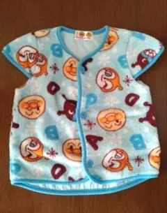 ベビーベスト アンパンマン 90cm　フリース　スリーパー　パジャマ　トップス