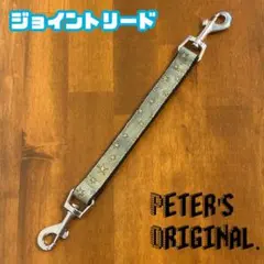 スター柄デニム　ジョイントリード