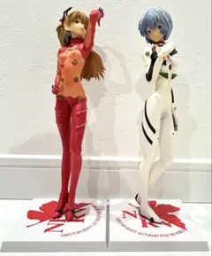 エヴァンゲリオン 綾波レイ アスカラングレー フィギュイア