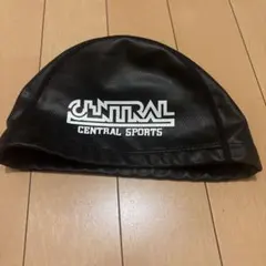 セントラルスポーツ水泳帽　黒